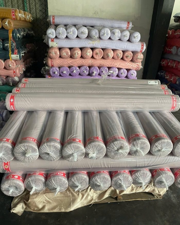Kho vải Nhật Nam - hàng cuộn sẵn theo màu