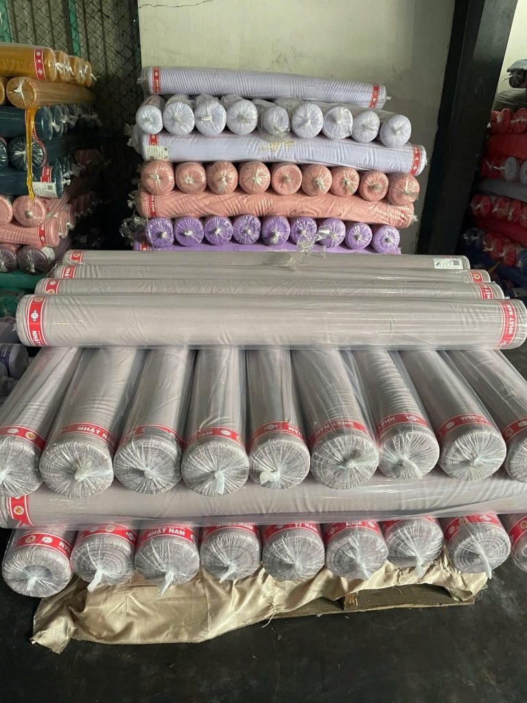 Kho vải Nhật Nam - hàng cuộn sẵn theo màu